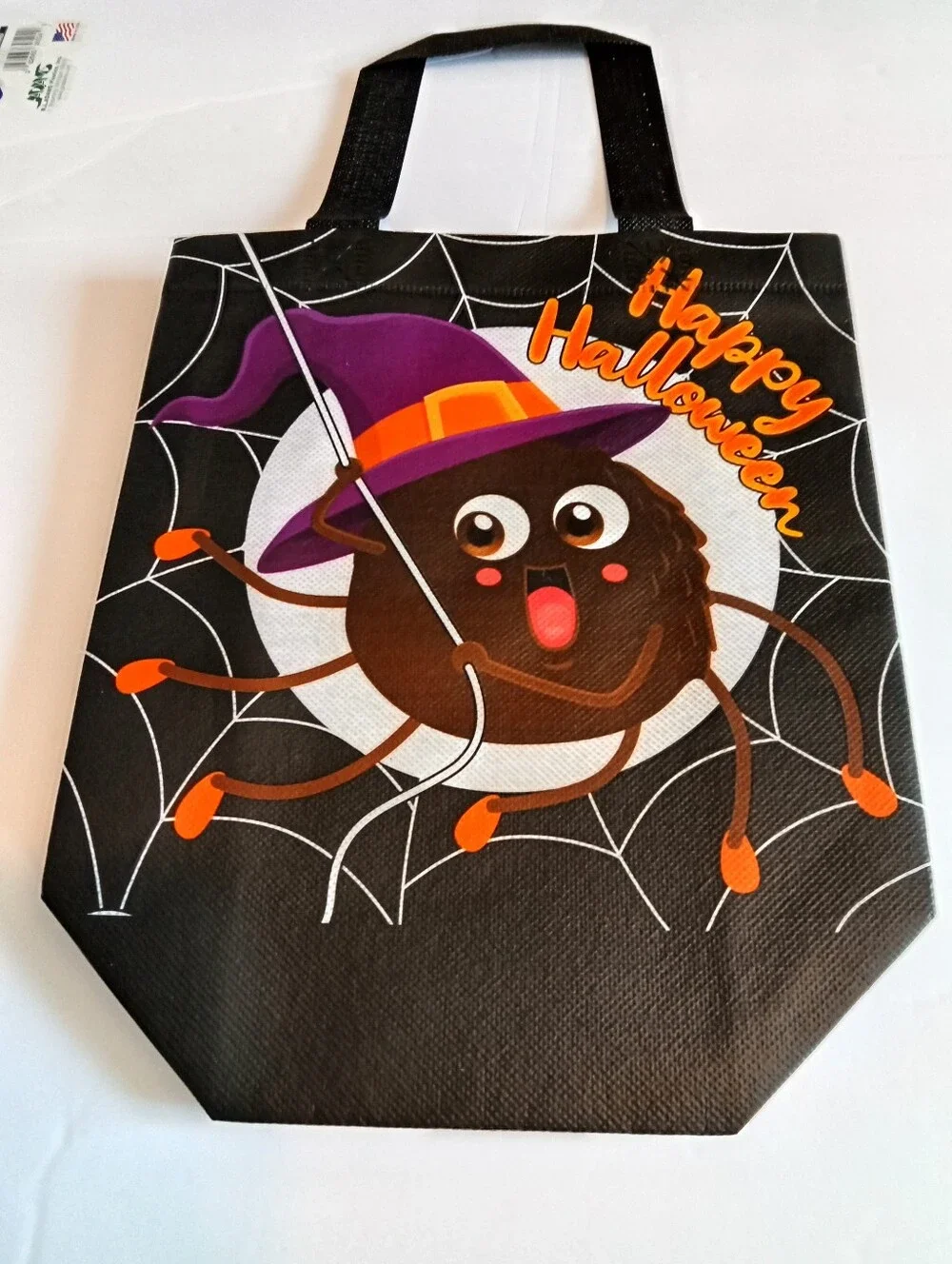 Kids Halloween Trick-or-Treat Tote Bag Set - Black & Blue